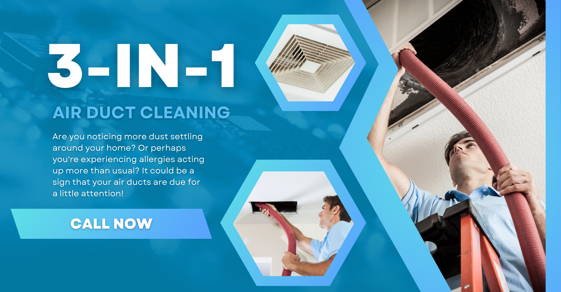 3-In-1 Air Duct Cleaning
